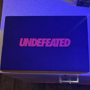 Undefeated Black Box with Pink Logo